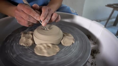 Pot Clay Decorative Art Skill Workshop