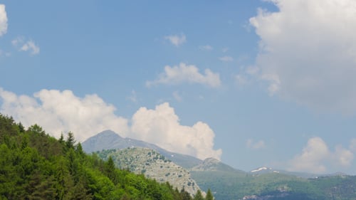 Clouds over Mountain