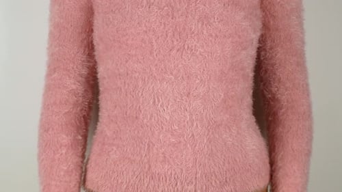 Woman Holds Red and White Gift