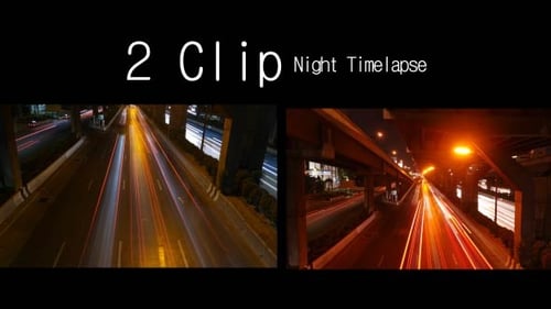 Clip Night Road Way 2