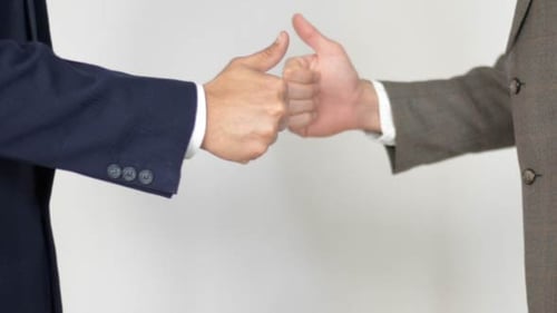 Éxito de socios comerciales