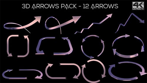 3D Arrows Pack