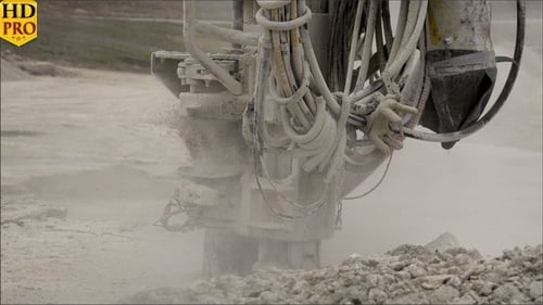 Drilling a Part of the Rock