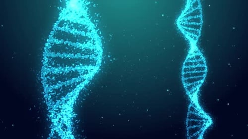 Dna-Helix-Rotations-Hintergrund