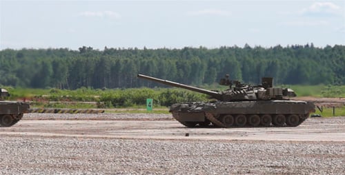 Sichtung von Panzern