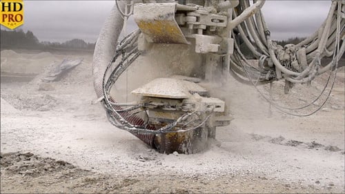 A Rock Drilling Machine
