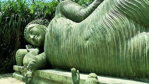 Reclining Buddha Statue 02