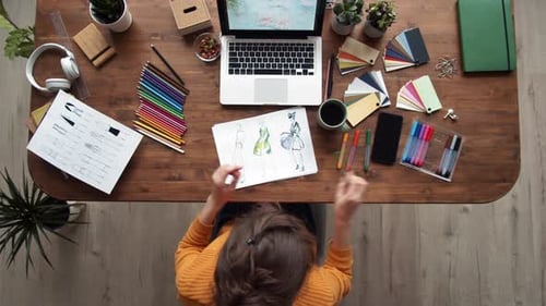 Apparel Designer at Workplace