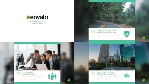 Modern Corporate Sliding Presentation for Business