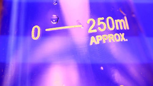 Close Up of Measuring Flask in Laboratory