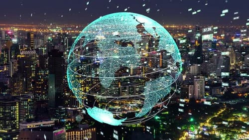 Global connection and the internet network modernization in smart city