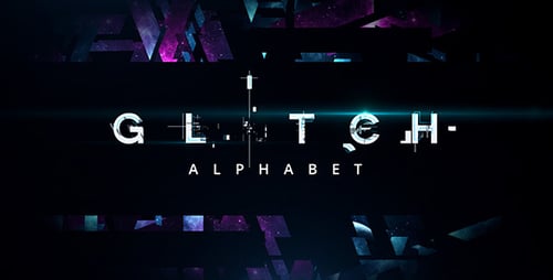 Flicker — Glitch Font