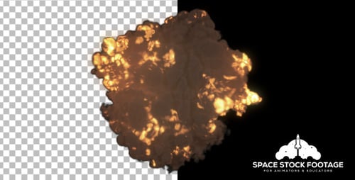 Feuerball-Explosion