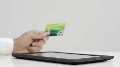 Man Shopping Online