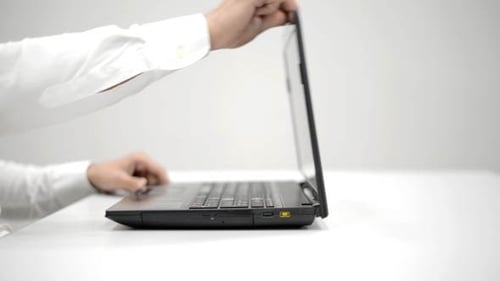 Closing Laptop