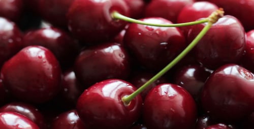 Rotating Ripe Cherries 8
