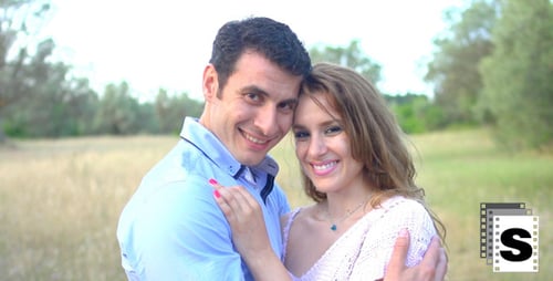 Happy Couple Smiling