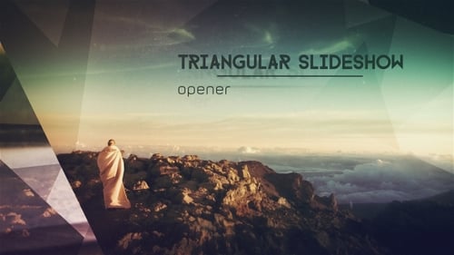 Geometric Slideshow with Dynamic Transitions