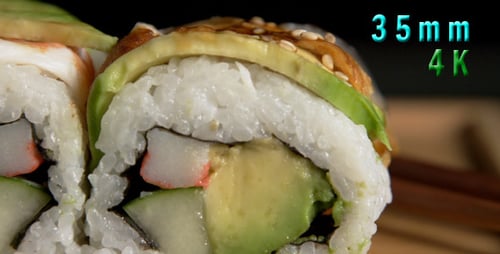 Sushi-Rollen Variety 01