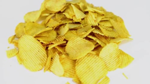 Potato Chips Rotating