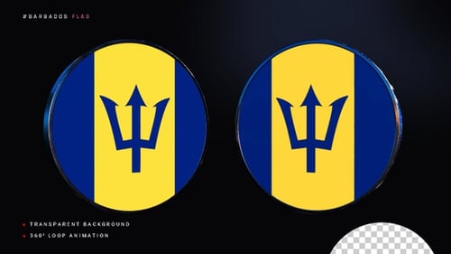 Barbados Flag