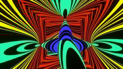 Vj Loop Surreal Animation Of Colors 02