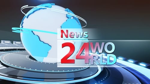 Broadcast News Intro, Light Blue Color Background 3