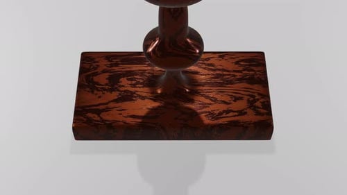 Animated Red Private Text Stamp Reveal