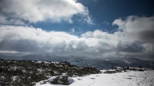Portugal mountains snow peaks ski