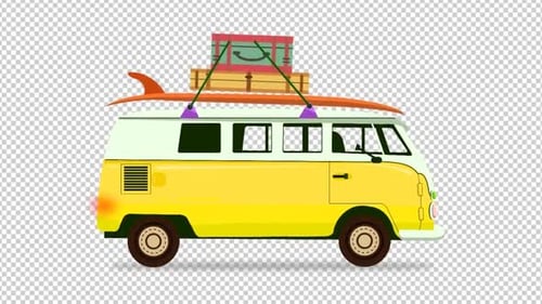 Van Travel Yellow