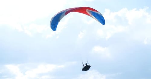 Flüge mit Paragliding