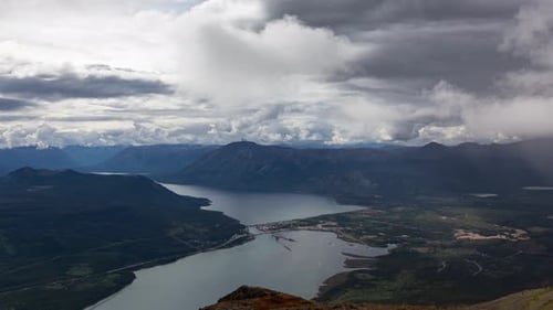 Laps de temps de Carcross au Yukon, Canada