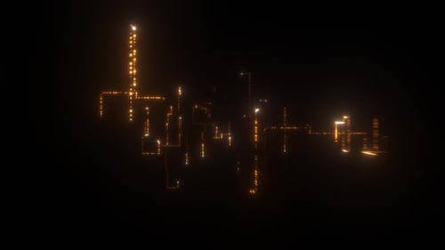 Digital Pixel Maze Loop