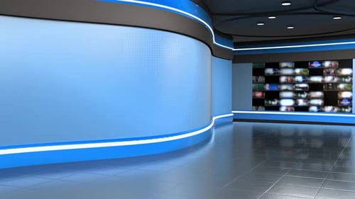 Virtual Studio Set 1009 E