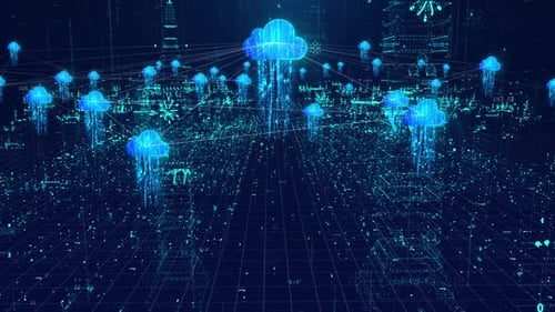 Netzabdeckung und Datenübertragung des Smart City Cloud Service