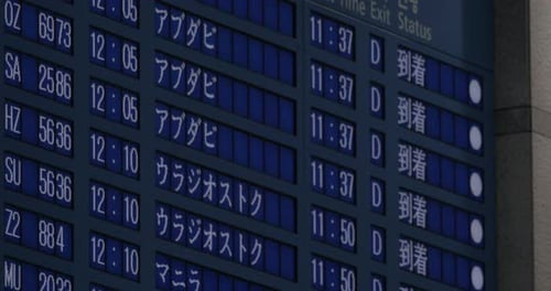 Information about the flights