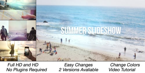 Dynamic Photo Slideshow with Modern Transitions and Light Leaks