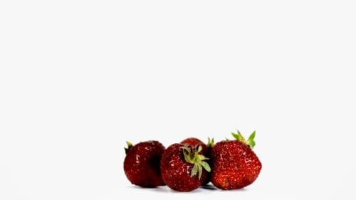 Rotierende Erdbeeren