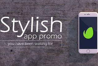 Stylish Mobile App Promo