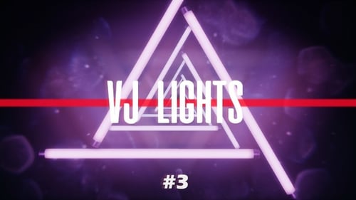 VJ Neon Dreieckige Lichterschleifen Ver.3 — 3er-Pack