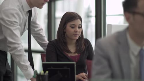 A Mixed Race Woman Works In A Attractive Modern Office (2 Of 7)