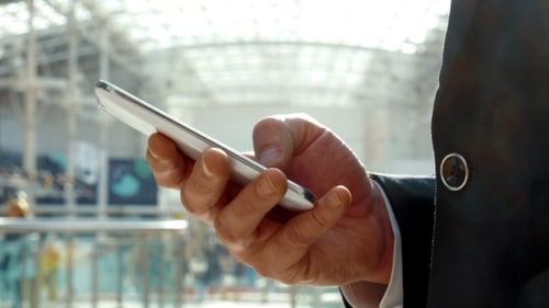 Businesspeople Always Keep In Touch