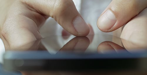 Typing On Smartphone Touch Screen