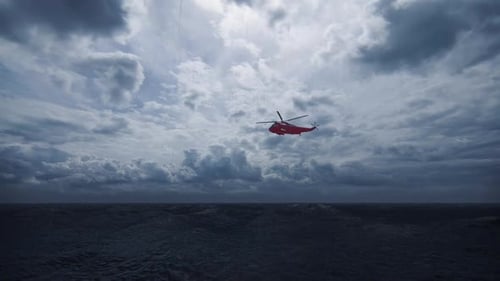 Hubschrauber der Küstenwache