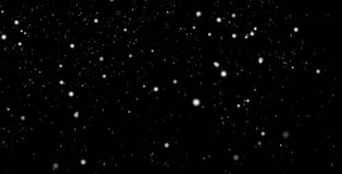 Seamless Falling White Particles Background Animation