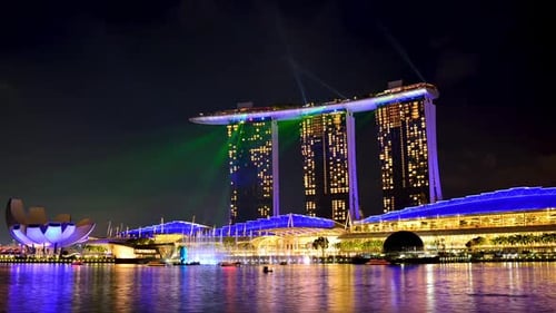 Marina Bay at the Night