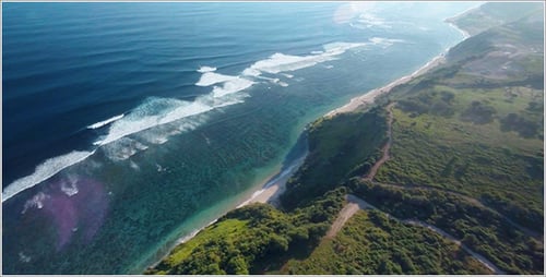 Vista aérea de Ocean Beach 92