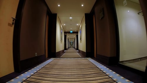 Corridor Of Modern Hotel