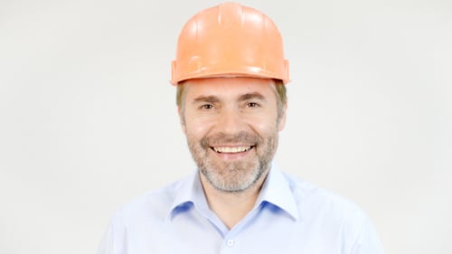 Successful Smiling Engineer