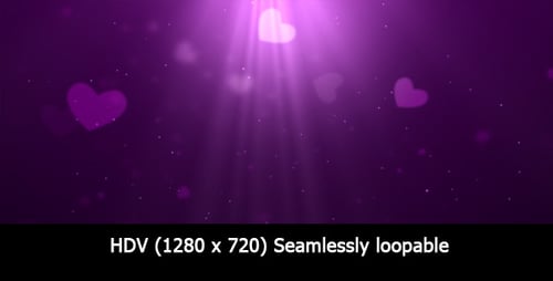 Falling Valentine Hearts